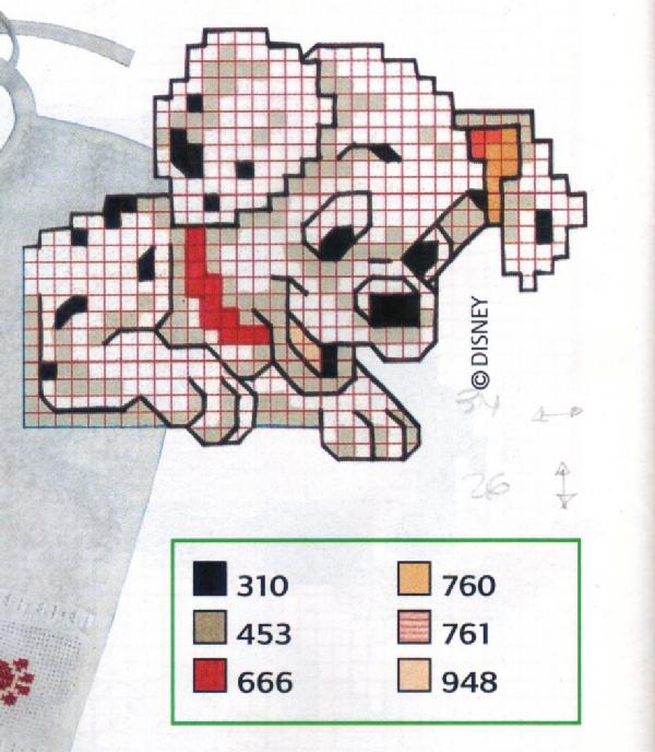 Schema punto croce Carica 101